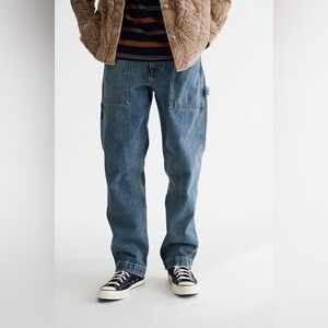 BDG by Urban Outfitters Blue Deep Pocket Work Pant Fit Jeans Size 36‎ carpenter